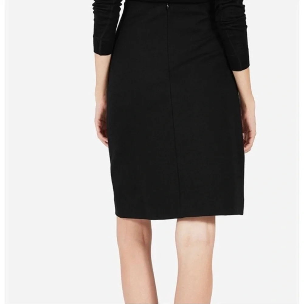 EVERLANE Black Ponte Skirt - Picture 3 of 9